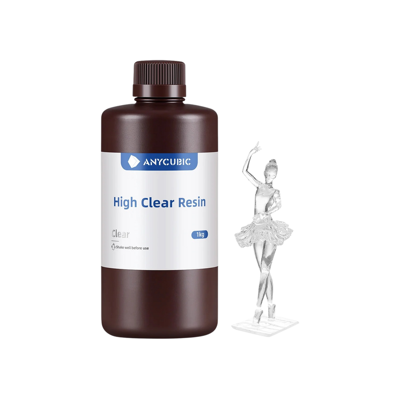 Anycubic High Clear Resin – Transparant – 1 kg