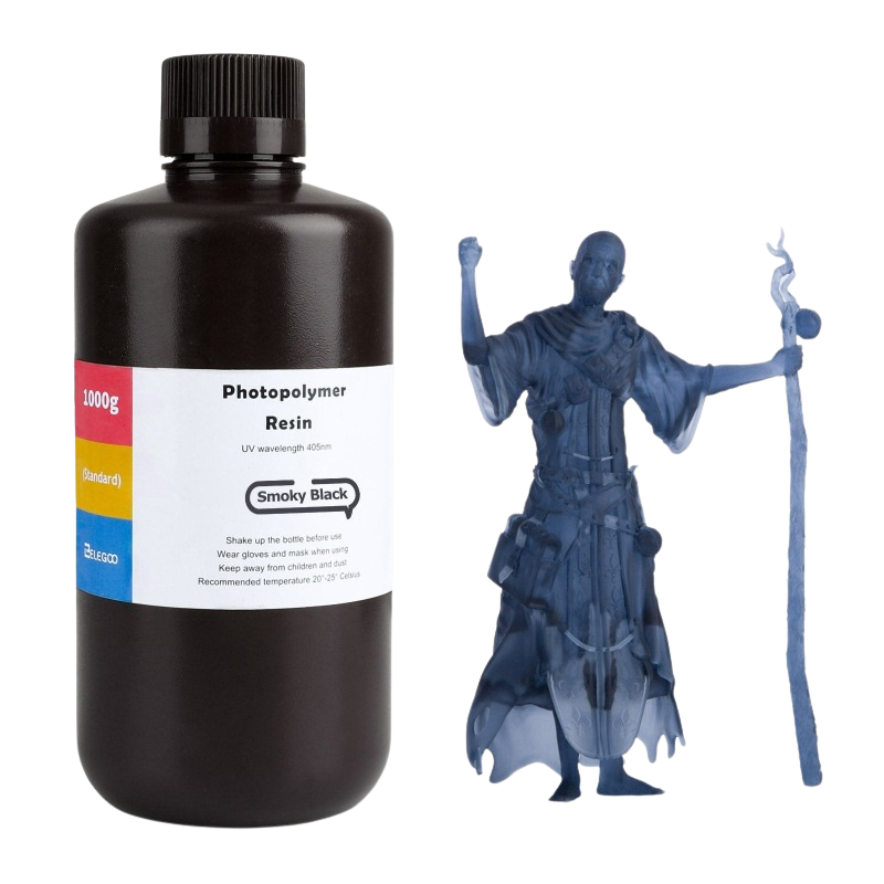 Elegoo UV-hars ABS-Like – Smokey Black – 1 kg