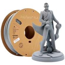 Polymaker – PolyTerra PLA – (Fossil Grey) – 1.75 mm – 1 kg