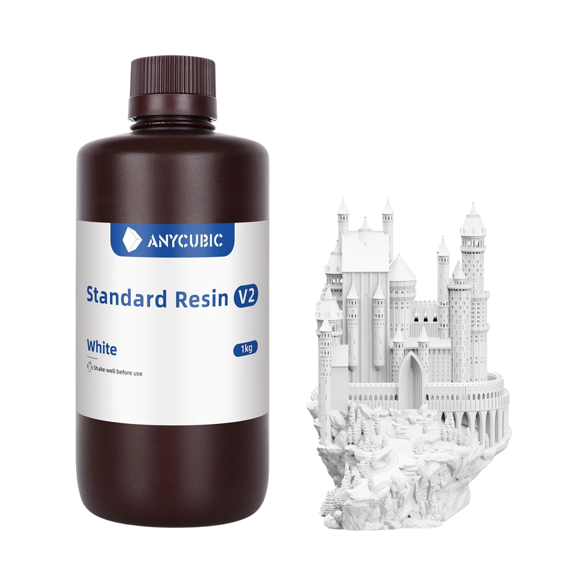 Anycubic Standard Resin V2 – Wit – 1 kg