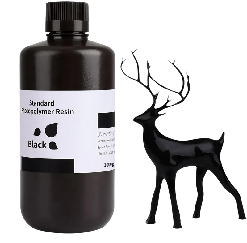 Elegoo UV-hars Standaard – Zwart – 1 kg