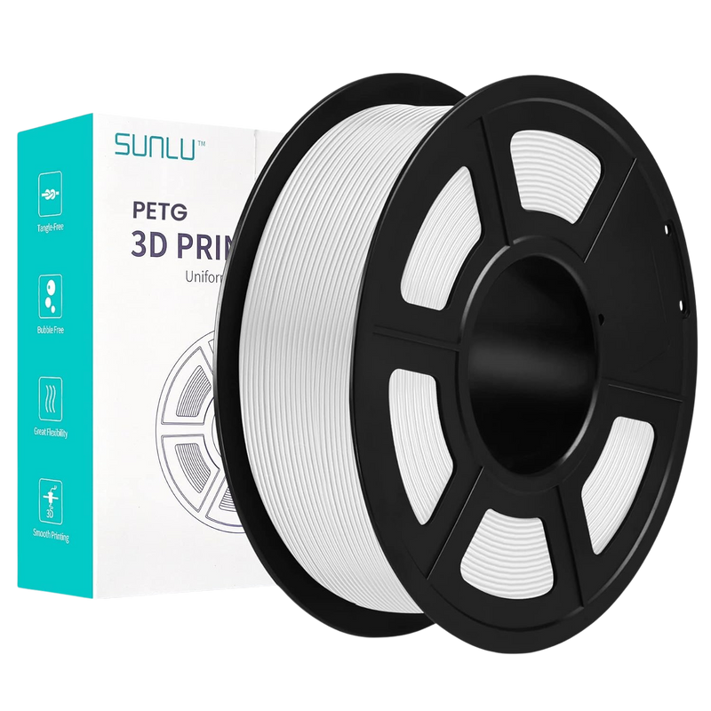 Sunlu PETG Filament 1.75 mm – 1 kg | Wit