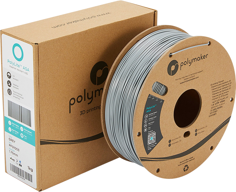 Polymaker – PolyLite ASA – Gray – 1.75 mm – 1 kg