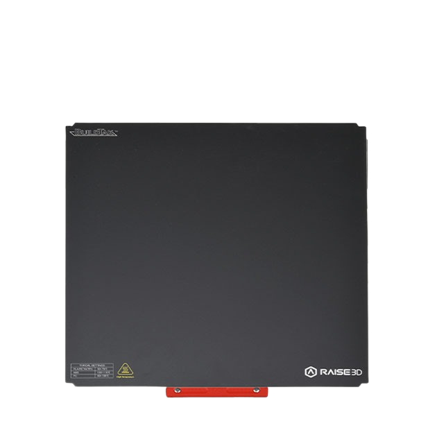 Raise3D E2 – Flexibele plaat met BuildTak printoppervlak