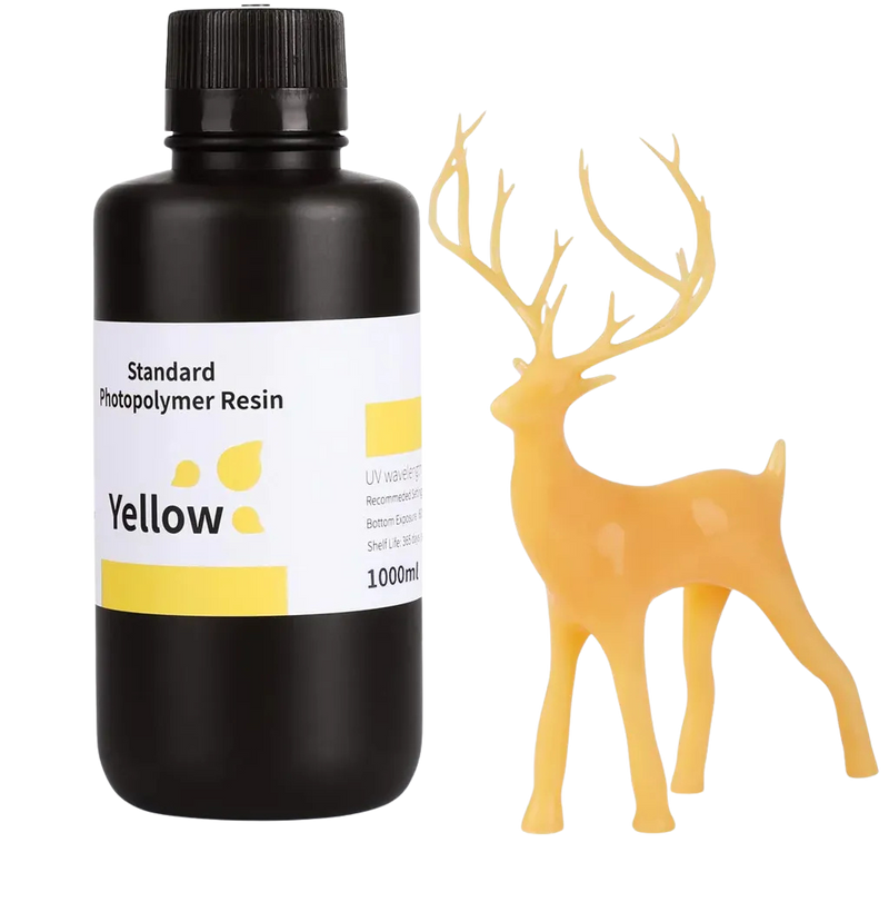 Elegoo UV-hars Standaard – Geel – 1 kg