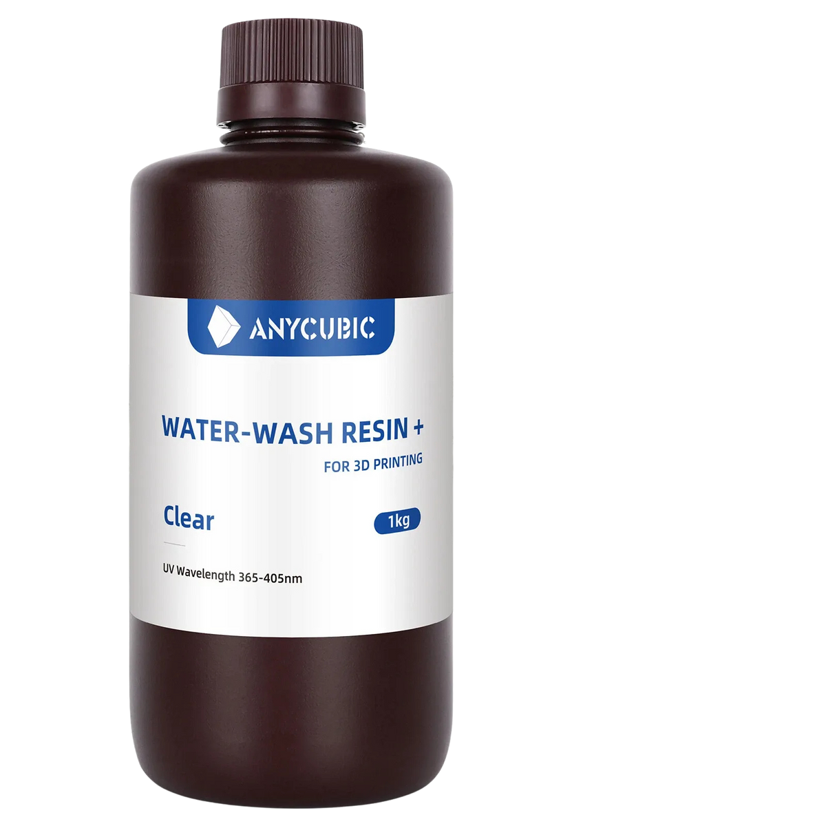 Anycubic Water Washable Resin+ – Transparant – 1 kg