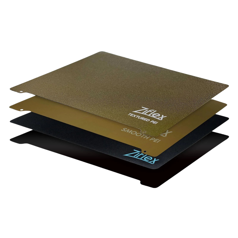 Ziflex – Starter Kit PEI High Temp 220 × 220 mm | Flexibele Build Plate + Magnetische Basis