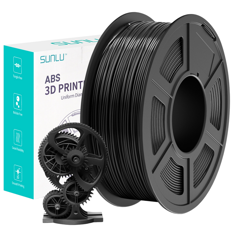 Sunlu ABS Filament 1.75 mm – 1 kg | Zwart