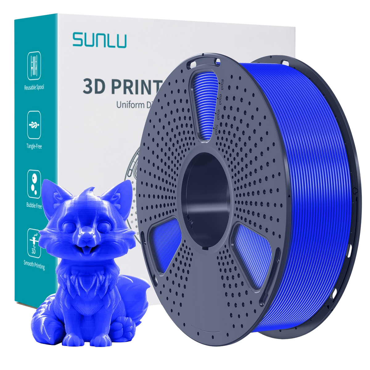 Sunlu PETG Filament 1.75 mm – 1 kg - Blauw