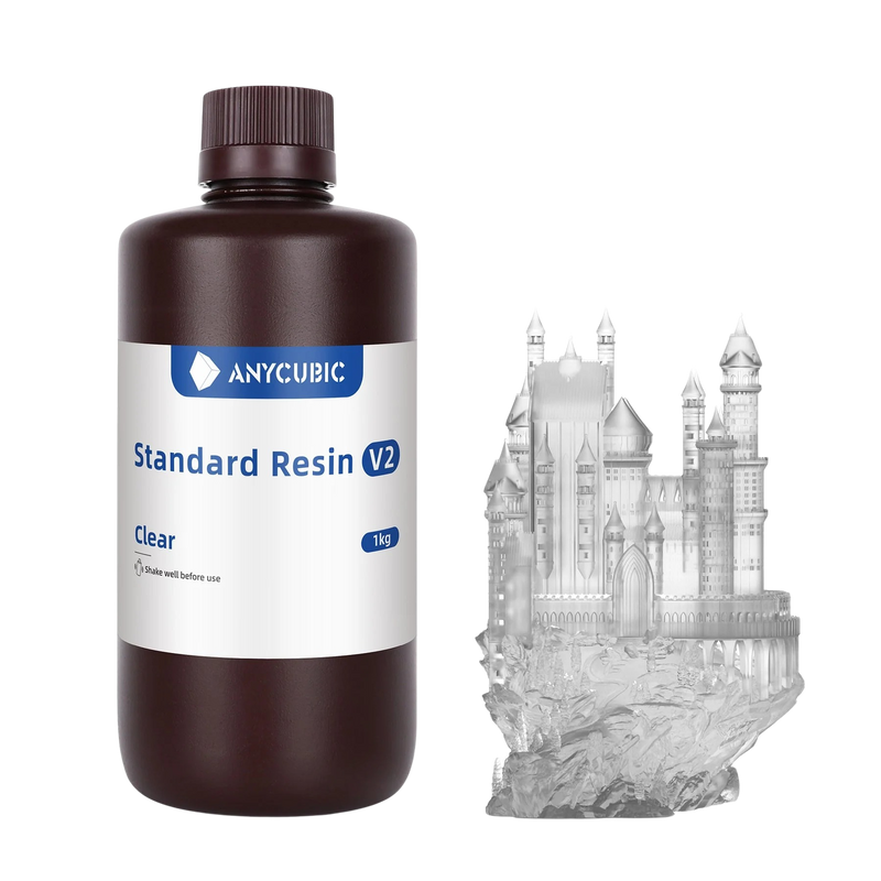 Anycubic Standard Resin V2 – Transparant – 1 kg