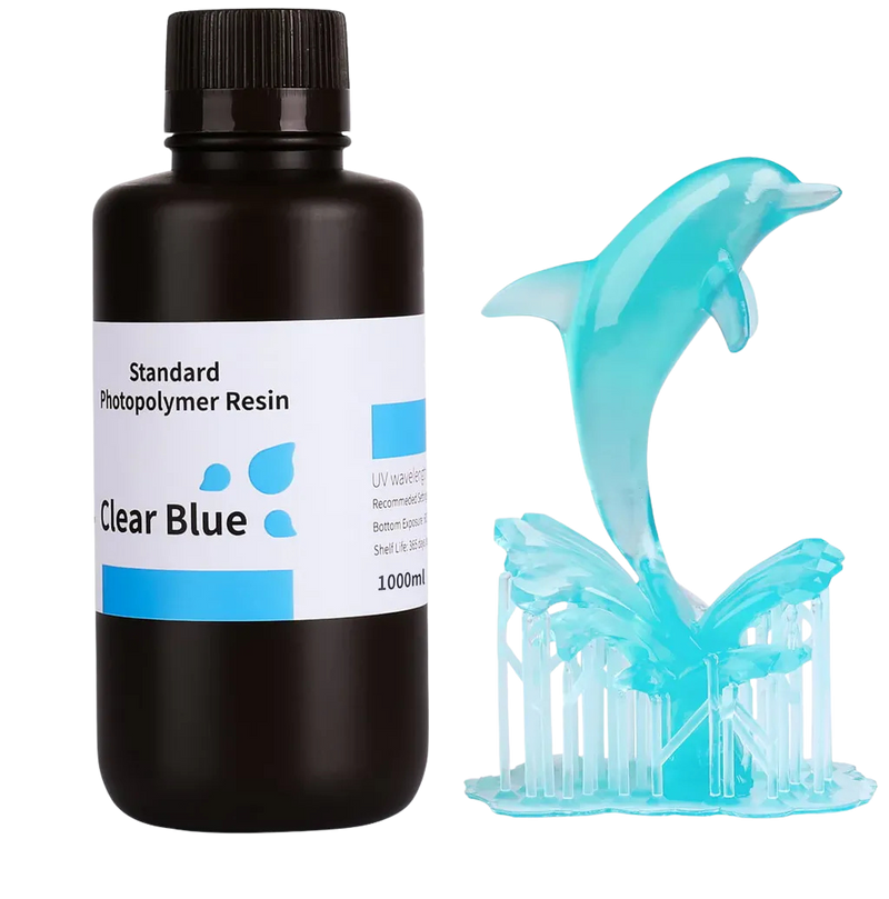 Elegoo UV-hars Standaard – Lichtblauw – 1 kg