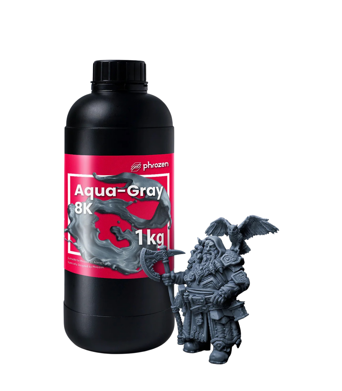 Phrozen Aqua 8K Resin – Grijs (1 kg)