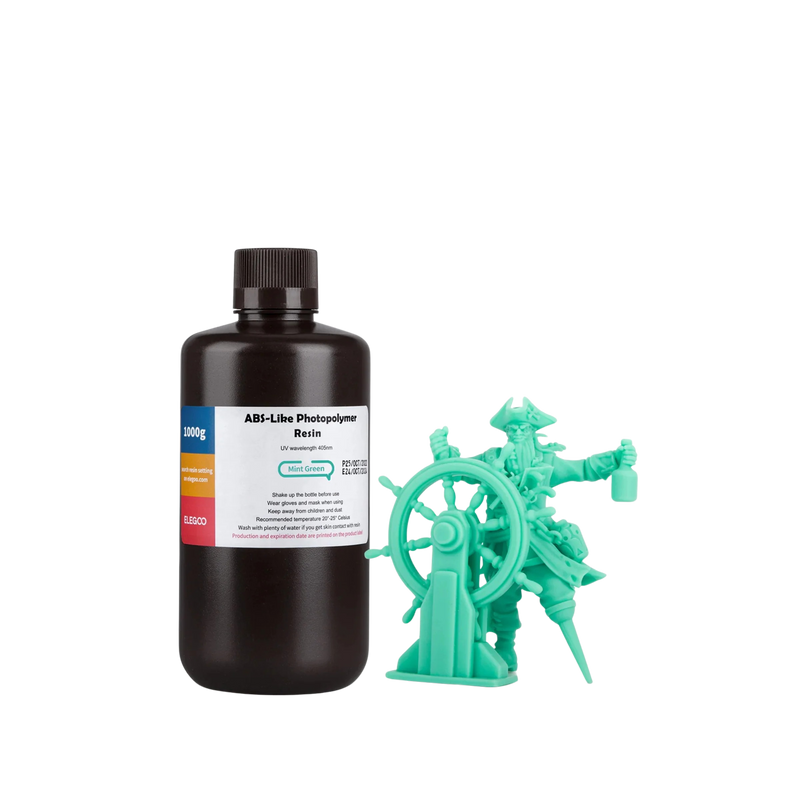 Elegoo UV-hars ABS-Like – Mintgroen – 1 kg
