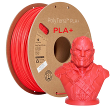 Polymaker – PolyTerra PLA+ – Rood – 1.75 mm – 1 kg