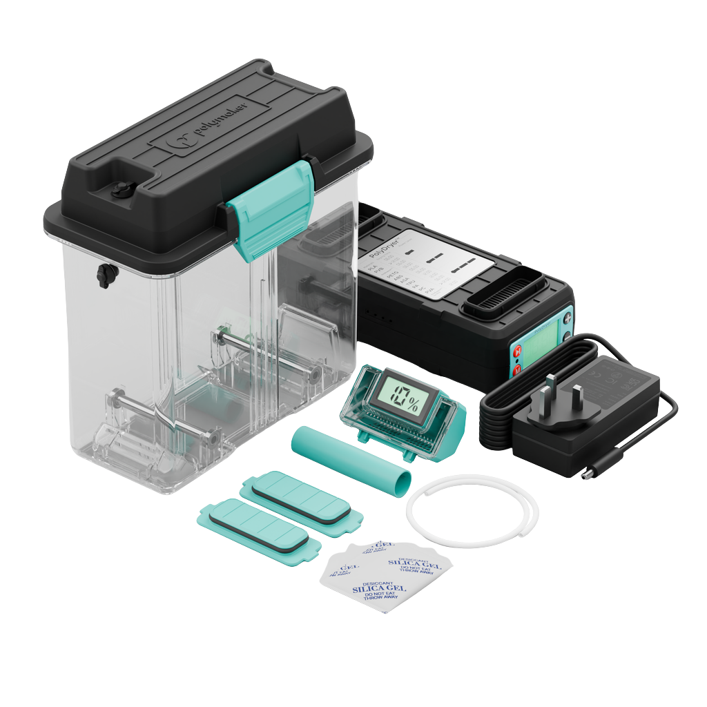 Polymaker PolyDryer™ | Filament drogen & opslag – 360° airflow, modulaire dry box